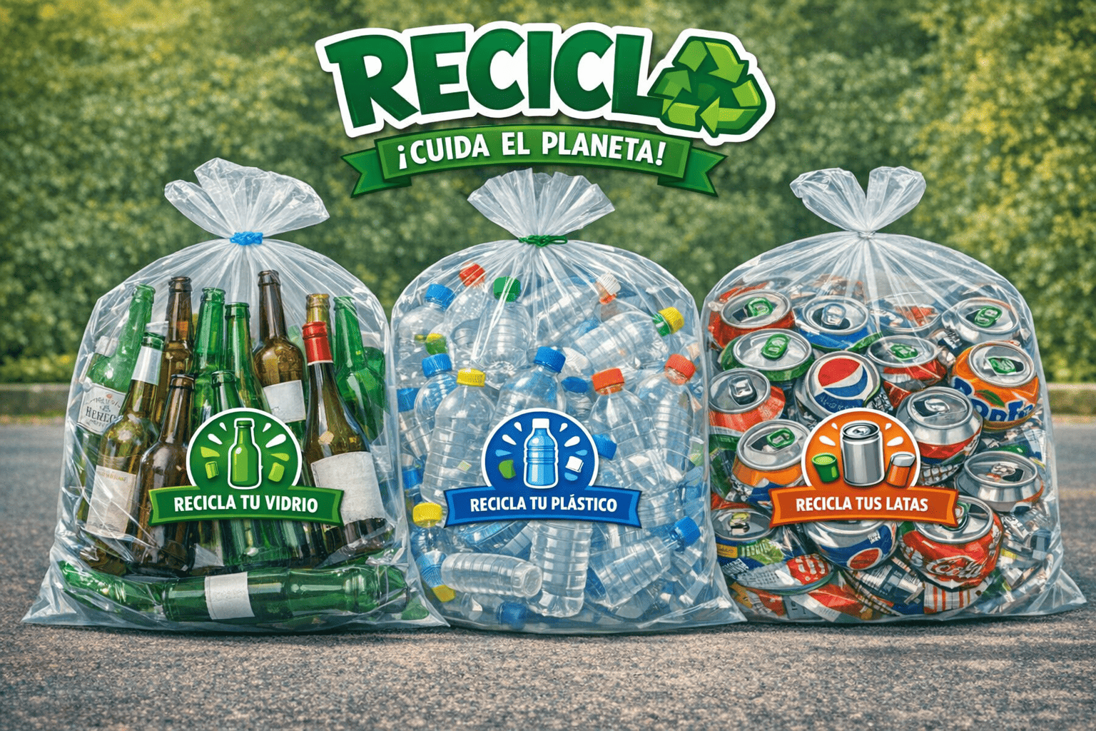 r3cycla cuida el planeta